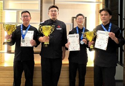 東南科大餐旅系勇奪臺北國際廚藝賽1金6銀3銅 抱回3最高分金盃